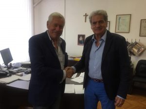 Viterbo, passaggio di consegne tra Michelini e il neo sindaco Arena