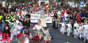 Viterbo – Traffico interrotto per la prova dei carri allegorici