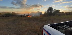 Cerveteri, incendio doloso al Sasso: Protezione Civile e pompieri al lavoro per domare le fiamme