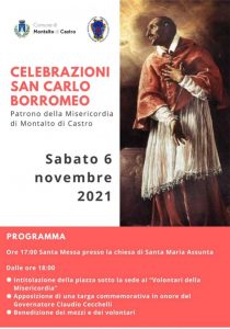 Montalto, celebrazioni in onore di San Carlo Borromeo