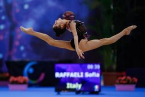 Europei Ginnastica Ritmica, Raffaeli storica con due ori e un argento