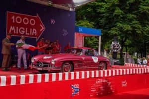 Partita la 1000 Miglia 2022, 426 auto al via