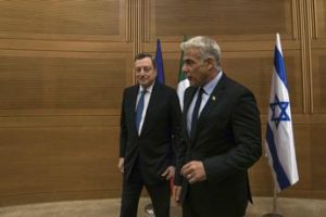 Draghi in Israele, occhi puntati su Kiev