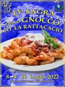 Tre giorni con la Sagra degli Gnocchi co’ la rattacacio di Vasanello