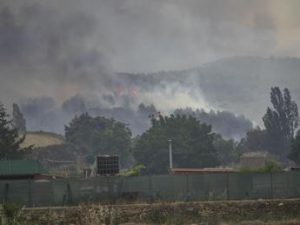 Allerta incendi in Portogallo dopo ondate di calore e siccità