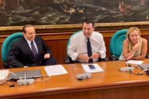 Elezioni 2022, vertice centrodestra: “Accordo su scelta premier e collegi”