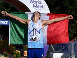 Mondiali atletica, Stano oro nella 35 km marcia