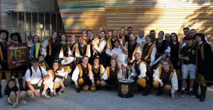 Gli sbandieratori “Città di Viterbo” trionfano alla parata storica aquilana