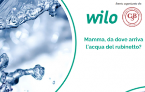 Al via progetto di Wilo Italia ‘Mamma, da dove arriva l’acqua del rubinetto?’