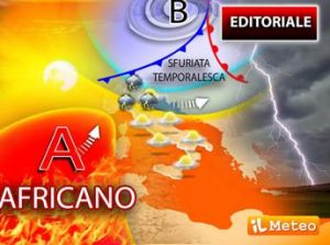 Pioggia prima del weekend, poi torna caldo record con Lucifero