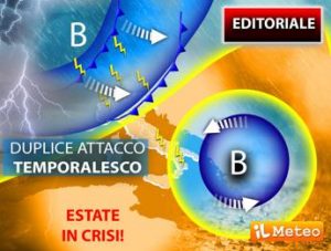 Maltempo e temporali, estate in crisi: ecco fino a quando