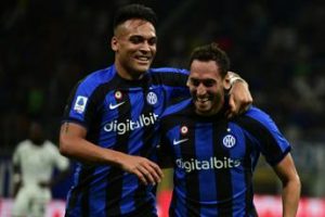 Inter-Spezia 3-0, tris nerazzurro: gol di Lautaro, Calhanoglu e Correa