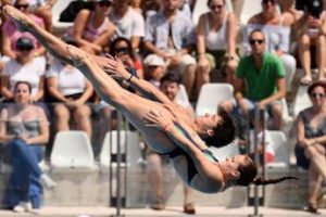 Europei nuoto, tuffi: Pellacani-Santoro bronzo nel sincro misto