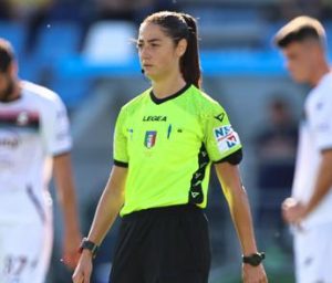 Sassuolo-Salernitana 5-0, arbitro Ferrieri Caputi promossa