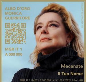 Monica Guerritore è la prima attrice a lanciare i propri Token digitali