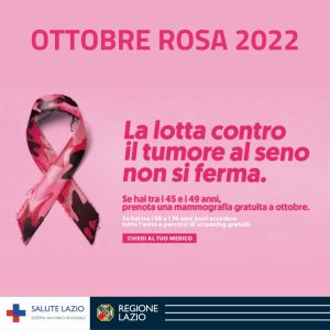 “Ottobre Rosa”, nel Lazio disponibili oltre 7mila mammografie