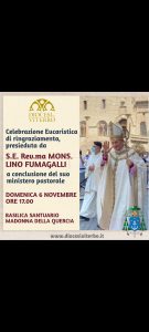 Messa di ringraziamento di fine episcopato per Lino Fumagalli