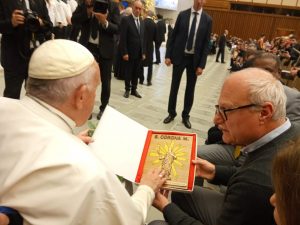 Il Comitato Santa Corona di Canepina in udienza da Papa Francesco