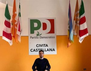 Simone Brunelli, di Civita Castellana, eletto nell’assemblea nazionale del PD