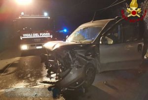 Bracciano, frontale in Via Castel Giuliano: quattro feriti