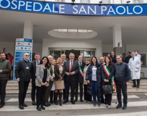 Civitavecchia: il presidente Rocca inaugura il nuovo reparto di Medicina di Emergenza e Urgenza