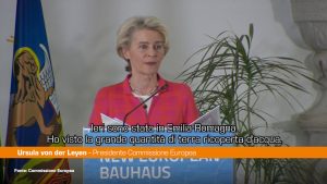 Pnrr, Von der Leyen “6 miliardi per prevenire dissesto idrogeologico”