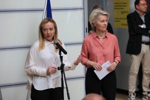 Alluvione, Von der Leyen con Meloni in E.Romagna “Europa è con voi”