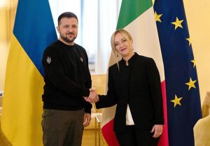 Meloni incontra Zelensky “L’Italia scommette sulla vittoria ucraina”