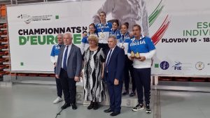 Dieci medaglie per l’Italscherma agli Europei individuali di Plovdiv