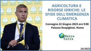 Madre Terra – Agricoltura e acqua, le sfide dell’emergenza climatica