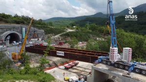 Varato nuovo viadotto sulla statale 652 in Abruzzo, le immagini