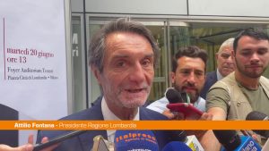 Fontana “In Giunta Lombardia nessuna tensione o problema”