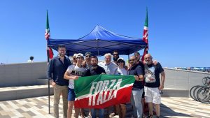 Montalto di Castro – Gazebo in riva al mare, Forza Italia raccoglie consensi