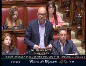 Rotelli (FdI): “Il Dl siccità è una risposta efficace del Governo dopo decenni di indugi”