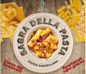 Civita Castellana – Tre giorni all’insegna del gusto: torna la festa della pasta e della cultura
