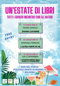 A Bolsena “Un’estate di libri”, con presentazioni e incontri sul lago