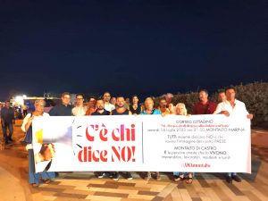 Montalto di Castro dice “No alla droga e alla violenza”, cittadini in corteo sul lungomare