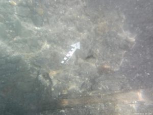 Santa Marinella, scoperta vasca di piombo di epoca romana nel tratto di mare davanti alle Grottacce