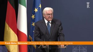 Steinmeier “Amicizia Italia-Germania contro i nazionalismi”