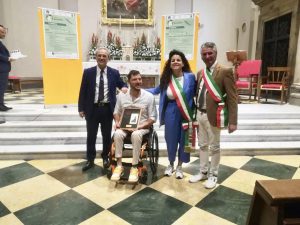 “Una Rosa in Campo”, premiato Daniele Mancini per il merito sportivo