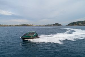 Capodimonte  – La supercar del mare “Jet Capsule” in onda a Uno Mattina