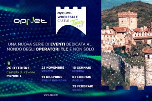 Tlc, parte dal Piemonte l’OpNet Wholesale Castle Tour