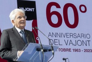 Vajont, Mattarella “Coltivare la memoria compito della Repubblica”