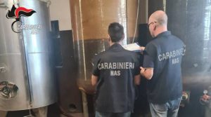 Controlli dei Nas: nella Tuscia chiusa una cantina per gravi carenze sanitarie