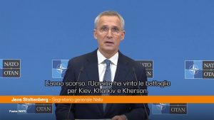 Ucraina, Stoltenberg “Continuiamo a sostenerla”