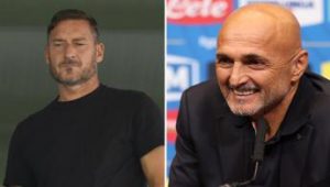 “Dalla parte del cuore”. Totti e Spalletti, pace fu: abbracci, sorrisoni e beneficenza al Bambin Gesù