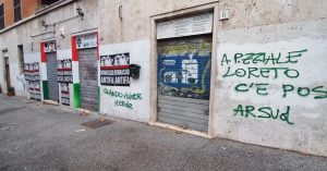 Vandalizzate, con scritte oltraggiose, le sedi di Fratelli d’Italia alla Garbatella e a Rieti