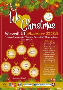 We love Christmas: conto alla rovescia per lo spettacolo di Radici Eventi, special guest l’attore Samuele Segreto