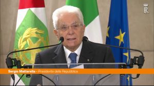 Mattarella “Inaccettabile il riemergere della logica imperiale”