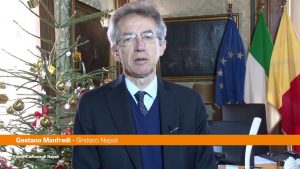 Sindaco di Napoli “Auguri per un anno di pace, salute e opportunità”